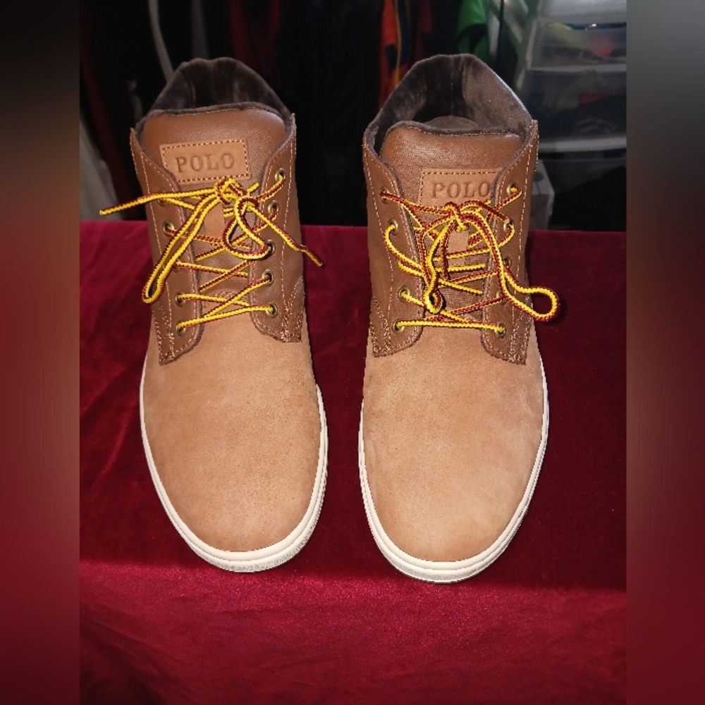 Polo by Ralph Lauren Men's Tan Boots